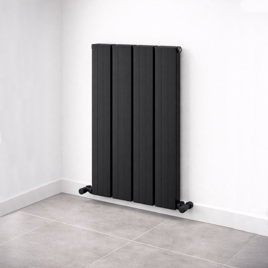 Carisa Chambord Yatay Alüminyum Radyatör Modern Tasarım Siyah - carisa