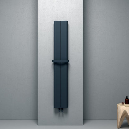 Carisa Curvy Bath Alüminyum Havlupan Modern Tasarım Antrasit - carisa