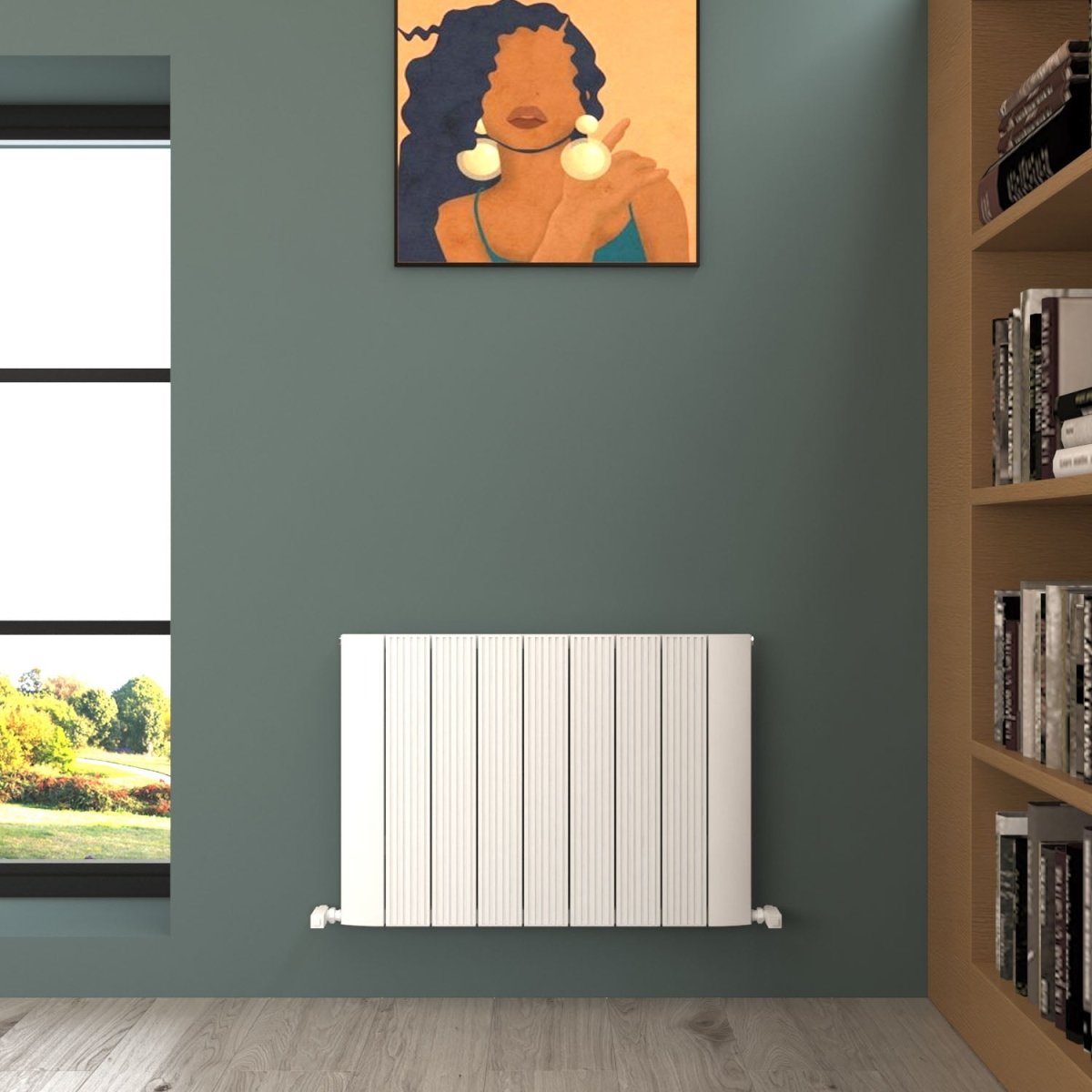 Carisa Dune Alüminyum Radyatör Beyaz Standart Bağlantı - carisa