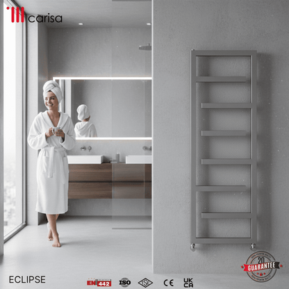 Carisa Eclipse Paslanmaz Çelik Havlupan Modern Tasarım Satine - carisa