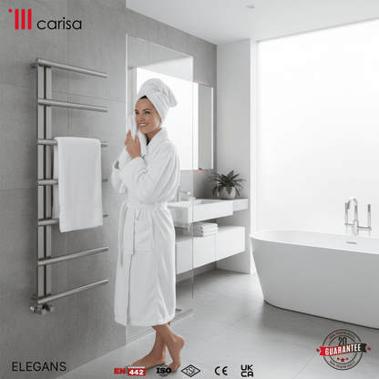 Carisa Elegans Paslanmaz Çelik Havlupan Modern Tasarım Satine - carisa