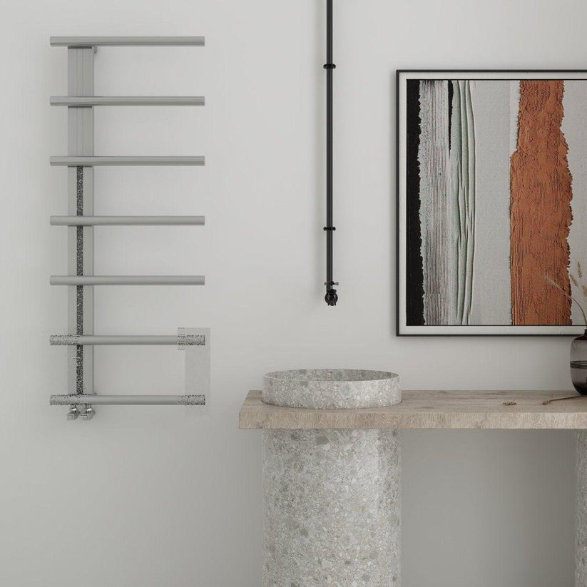 Carisa Elegans Paslanmaz Çelik Havlupan Modern Tasarım Satine - carisa