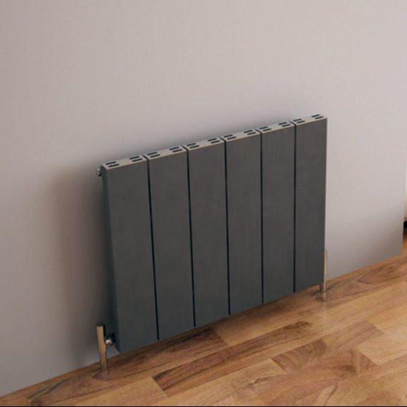 Carisa Elvino Alüminyum Radyatör Antrasit Standart Bağlantı - carisa