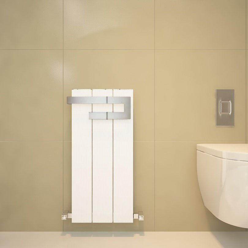 Carisa Elvino Bath Alüminyum Havlupan Modern Tasarım Beyaz - carisa