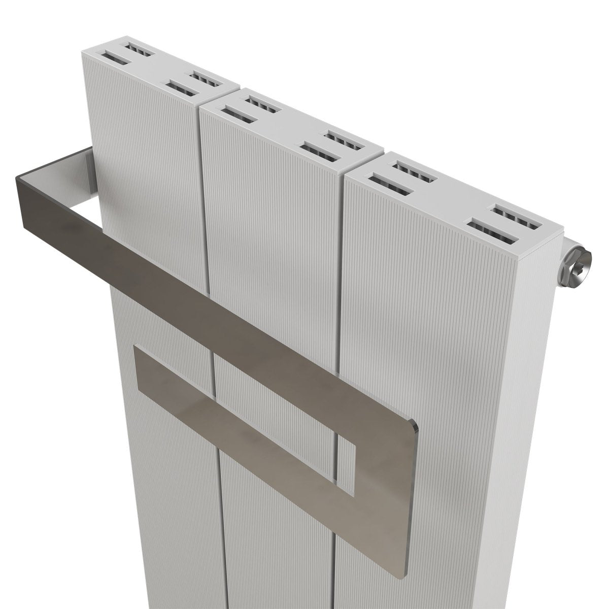 Carisa Elvino Bath Alüminyum Havlupan Modern Tasarım Beyaz - carisa