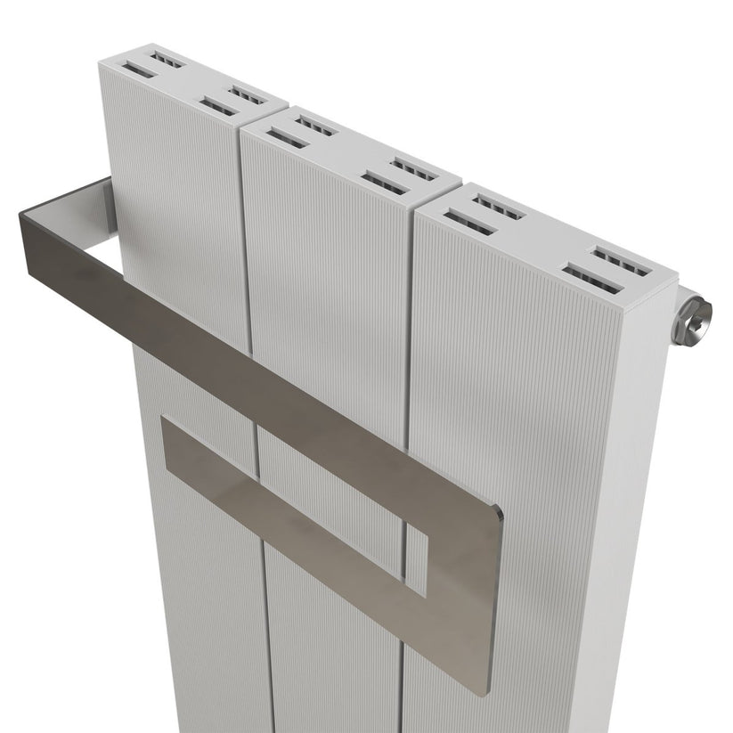 Carisa Elvino Bath Alüminyum Havlupan Modern Tasarım Beyaz - carisa