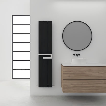 Carisa Elvino Bath Alüminyum Havlupan Modern Tasarım Siyah - carisa