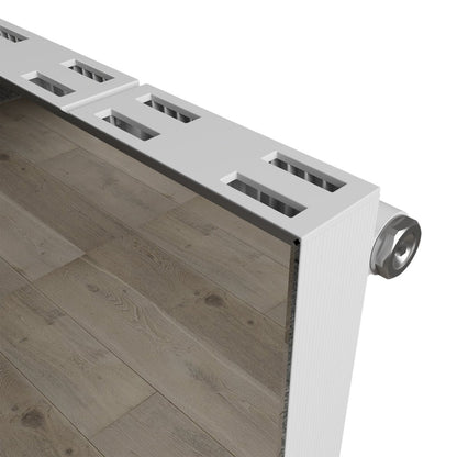 Carisa Elvino Bath Mirror Alüminyum Havlupan Modern Tasarım Beyaz - carisa