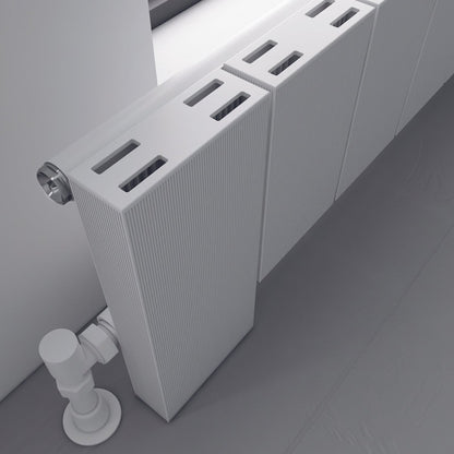 Carisa Elvino Floor Yatay Alüminyum Radyatör Modern Tasarım Beyaz - carisa