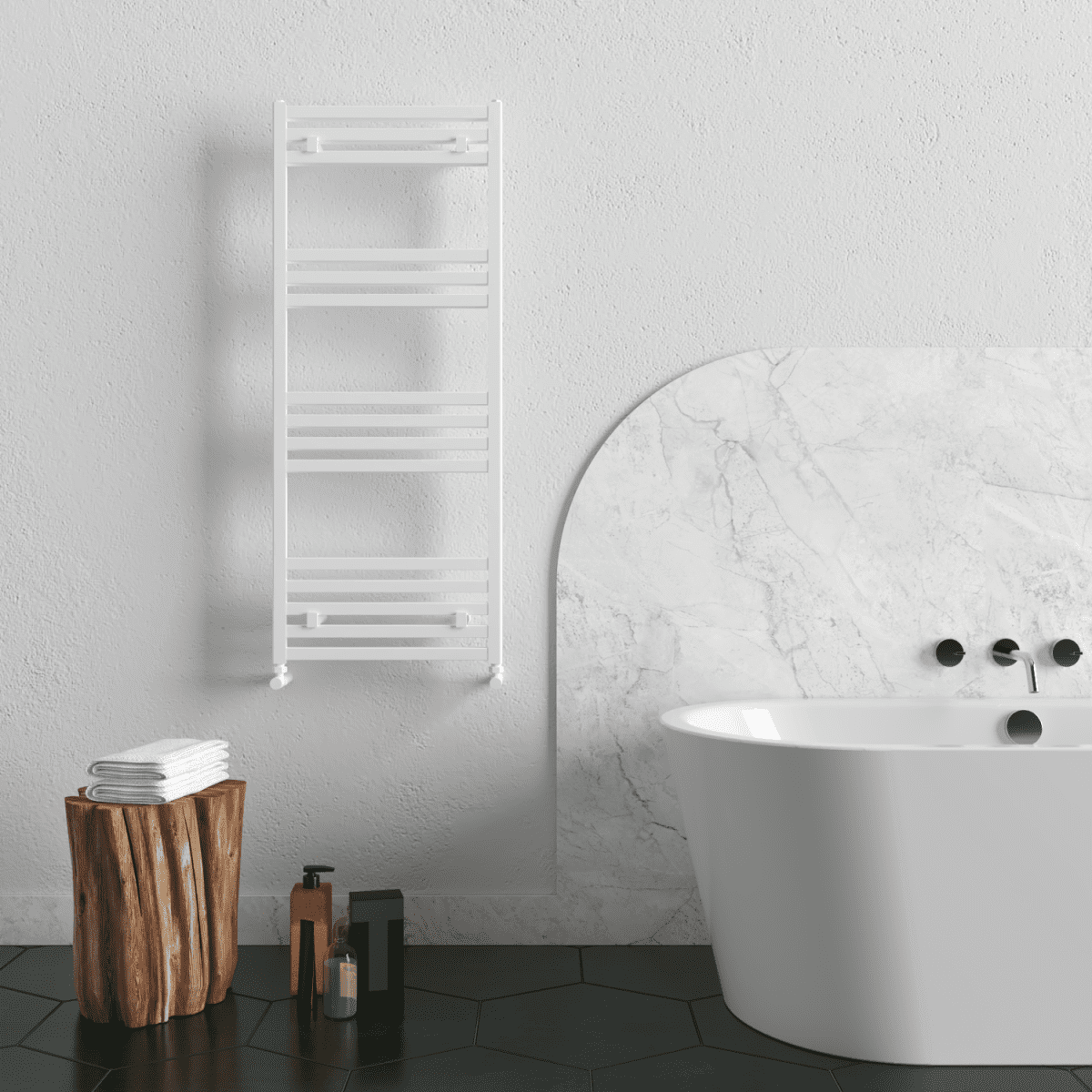 Carisa Fame Alüminyum Havlupan Beyaz Standart Bağlantı - carisa