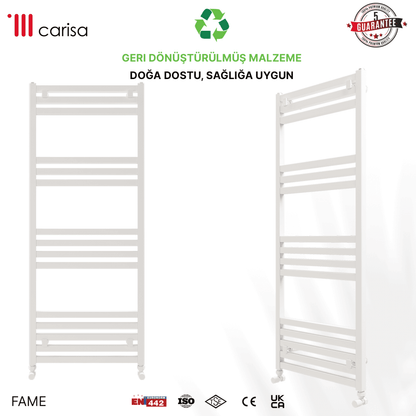 Carisa Fame Alüminyum Havlupan Beyaz Standart Bağlantı - carisa