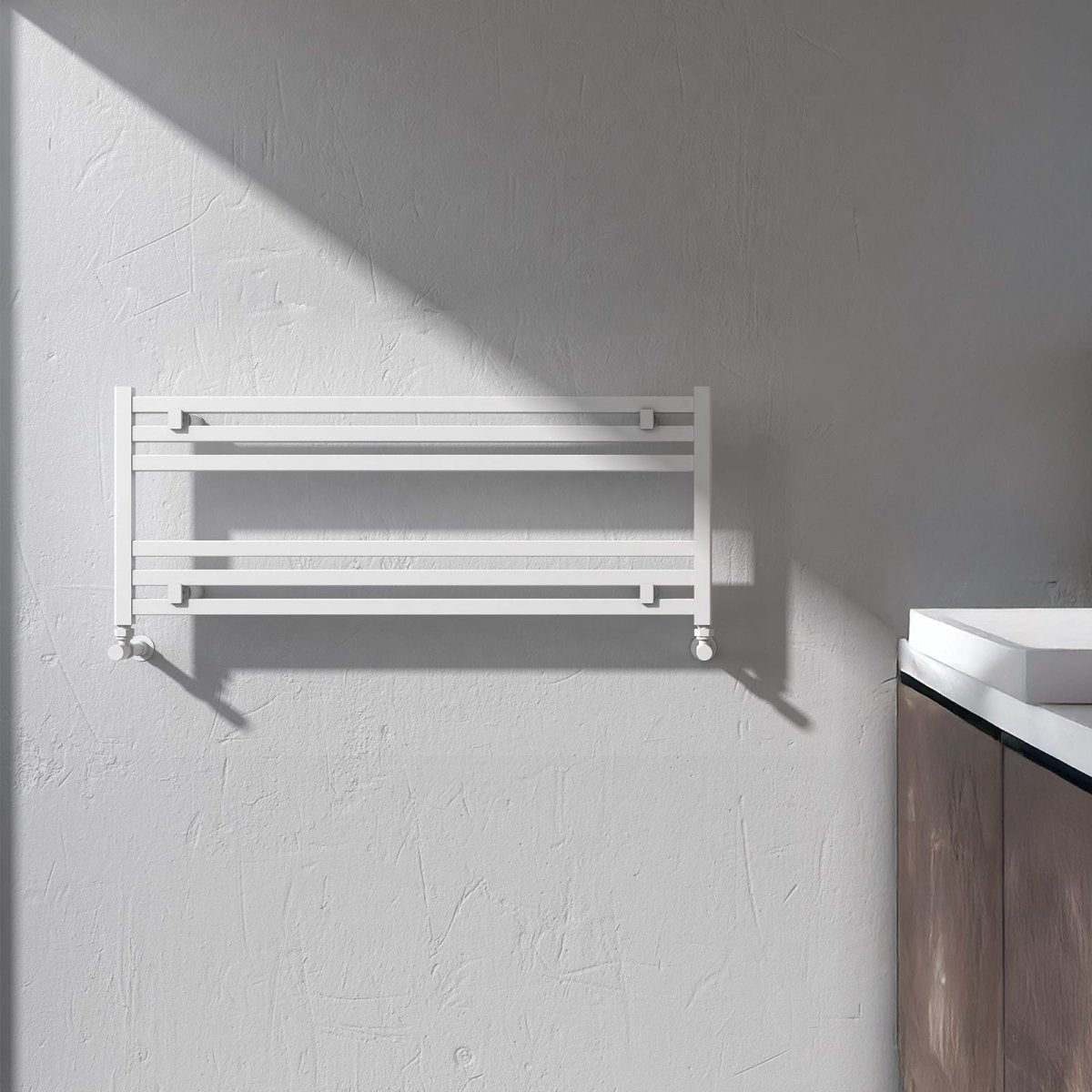 Carisa Fame H Alüminyum Havlupan Modern Tasarım Brushed Beyaz - carisa