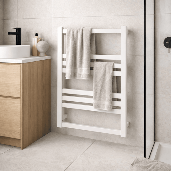 Carisa Frame Alüminyum Havlupan Modern Tasarım Beyaz - carisa