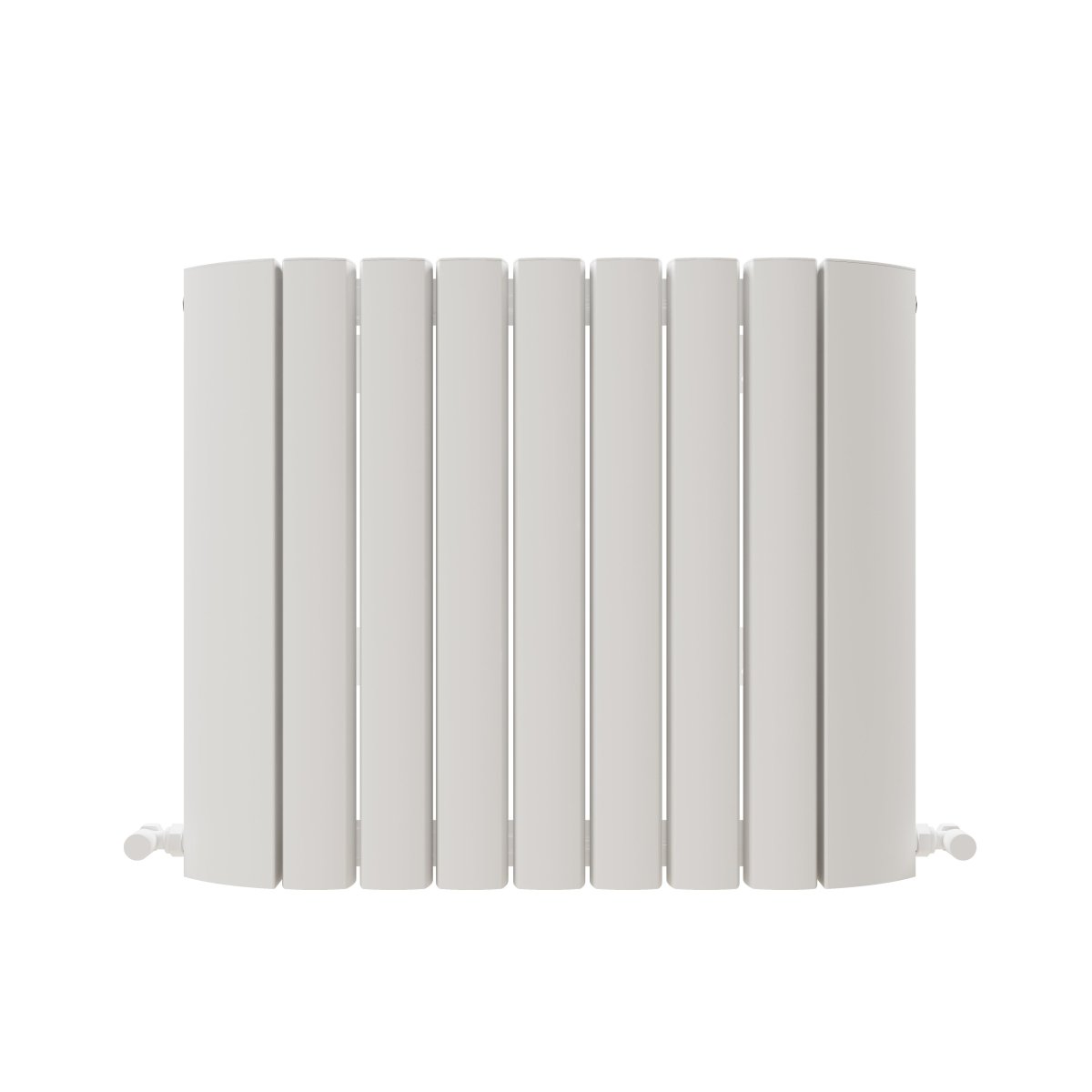 Carisa Gaia Yatay Alüminyum Radyatör Modern Tasarım Beyaz - carisa