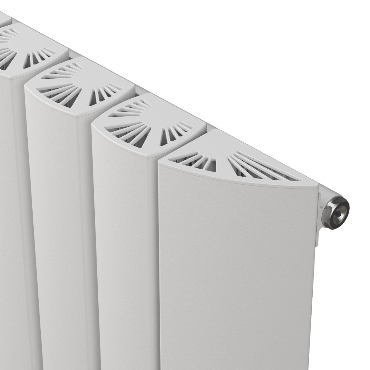 Carisa Gaia Yatay Alüminyum Radyatör Modern Tasarım Beyaz - carisa