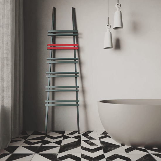 Carisa Jacobs F Alüminyum Havlupan Modern Tasarım Siyah - carisa