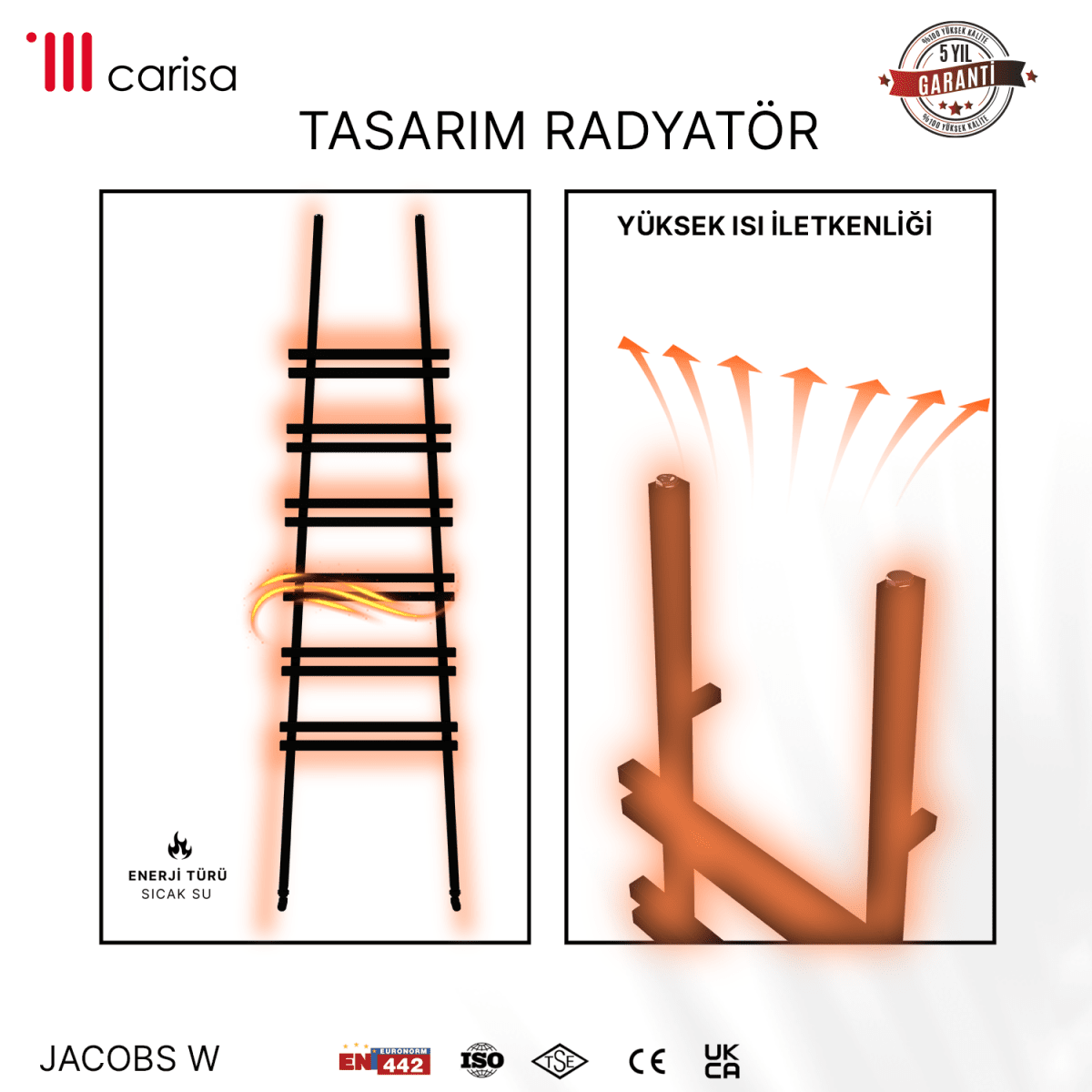 Carisa Jacobs W Alüminyum Havlupan Modern Tasarım Siyah - carisa