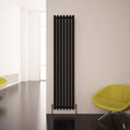 Carisa Karo Alüminyum Dikey Radyatör Standart Bağlantı Siyah. - carisa