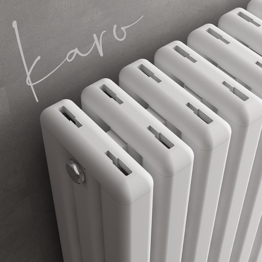 Carisa Karo Alüminyum Radyatör Beyaz Standart Bağlantı. - carisa