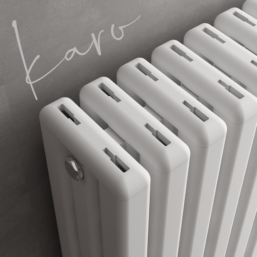 Carisa Karo Alüminyum Radyatör Beyaz Standart Bağlantı. - carisa