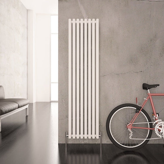 Carisa Karo Alüminyum Dikey Radyatör Standart Bağlantı Beyaz. - carisa