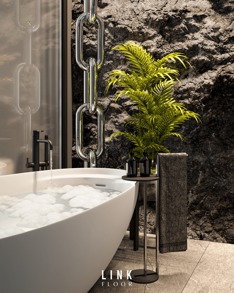 Carisa Link Floor Dikey Paslanmaz Çelik Radyatör Modern Tasarım Ayna Polisaj - carisa