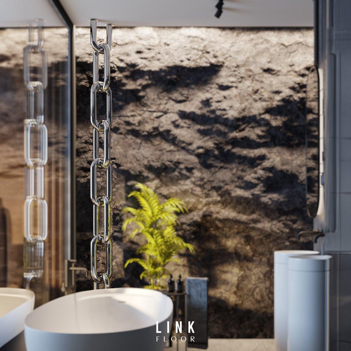 Carisa Link Floor Dikey Paslanmaz Çelik Radyatör Modern Tasarım Satine - carisa