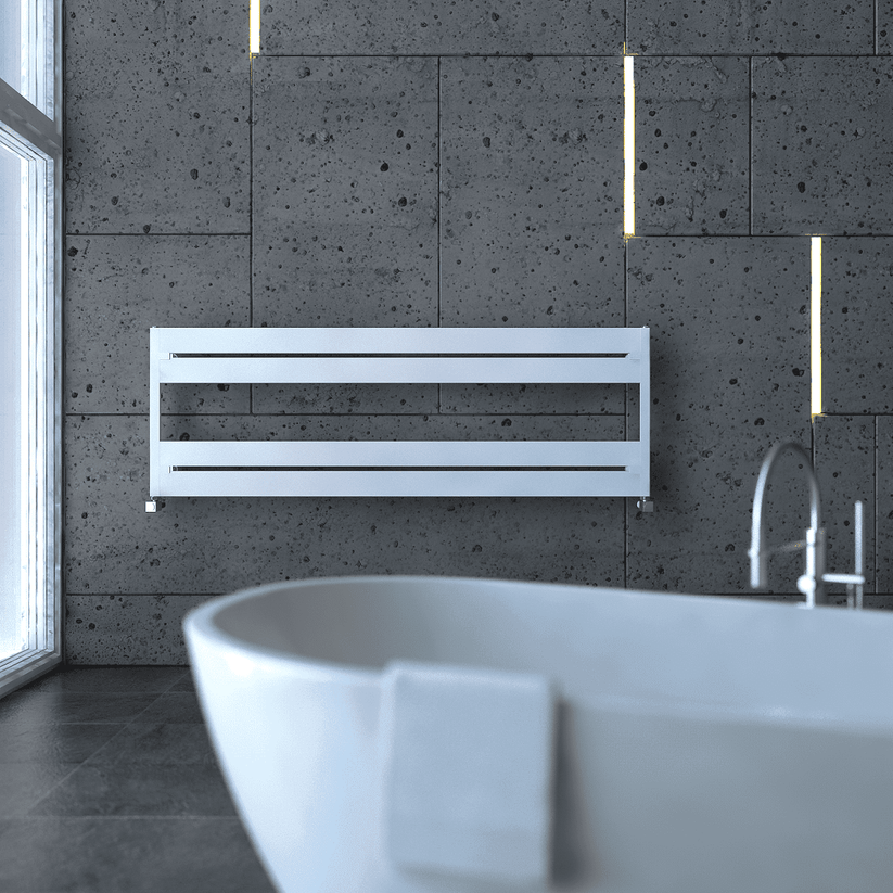 Carisa Mack Bath H Alüminyum Havlupan Modern Tasarım Beyaz - carisa