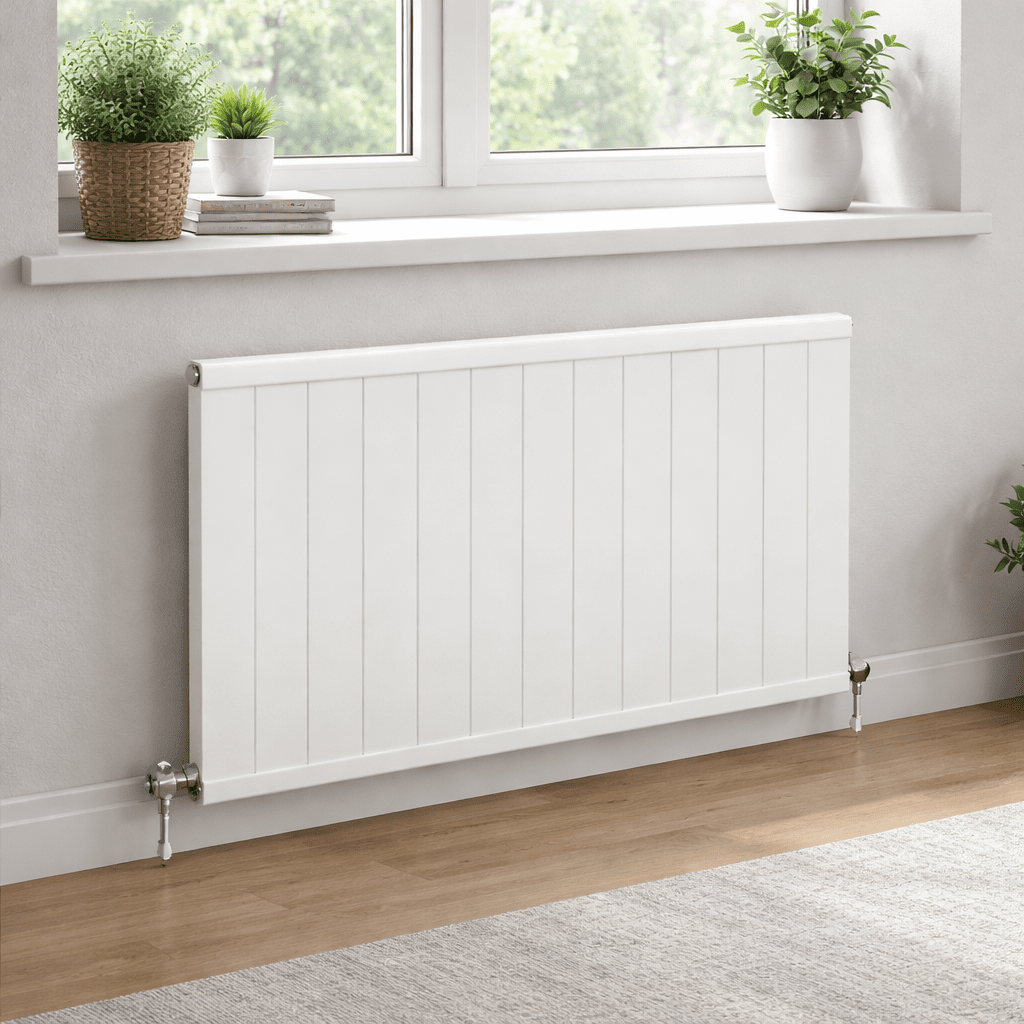 Carisa Mack Yatay Alüminyum Radyatör Modern Tasarım Beyaz - carisa