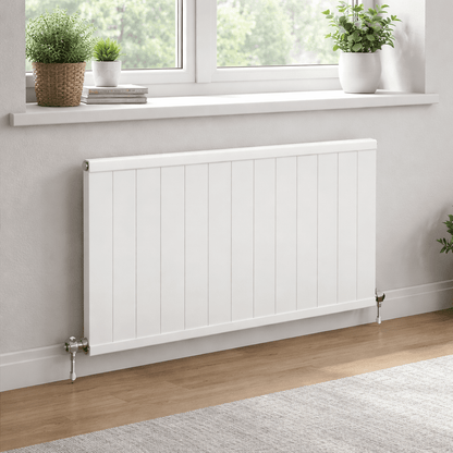 Carisa Mack Yatay Alüminyum Radyatör Modern Tasarım Beyaz - carisa