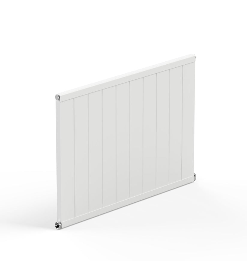 Carisa Mack Yatay Alüminyum Radyatör Modern Tasarım Beyaz - carisa