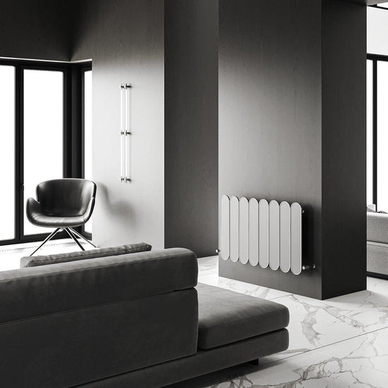 Carisa Magico Yatay Alüminyum Radyatör Modern Tasarım Beyaz - carisa