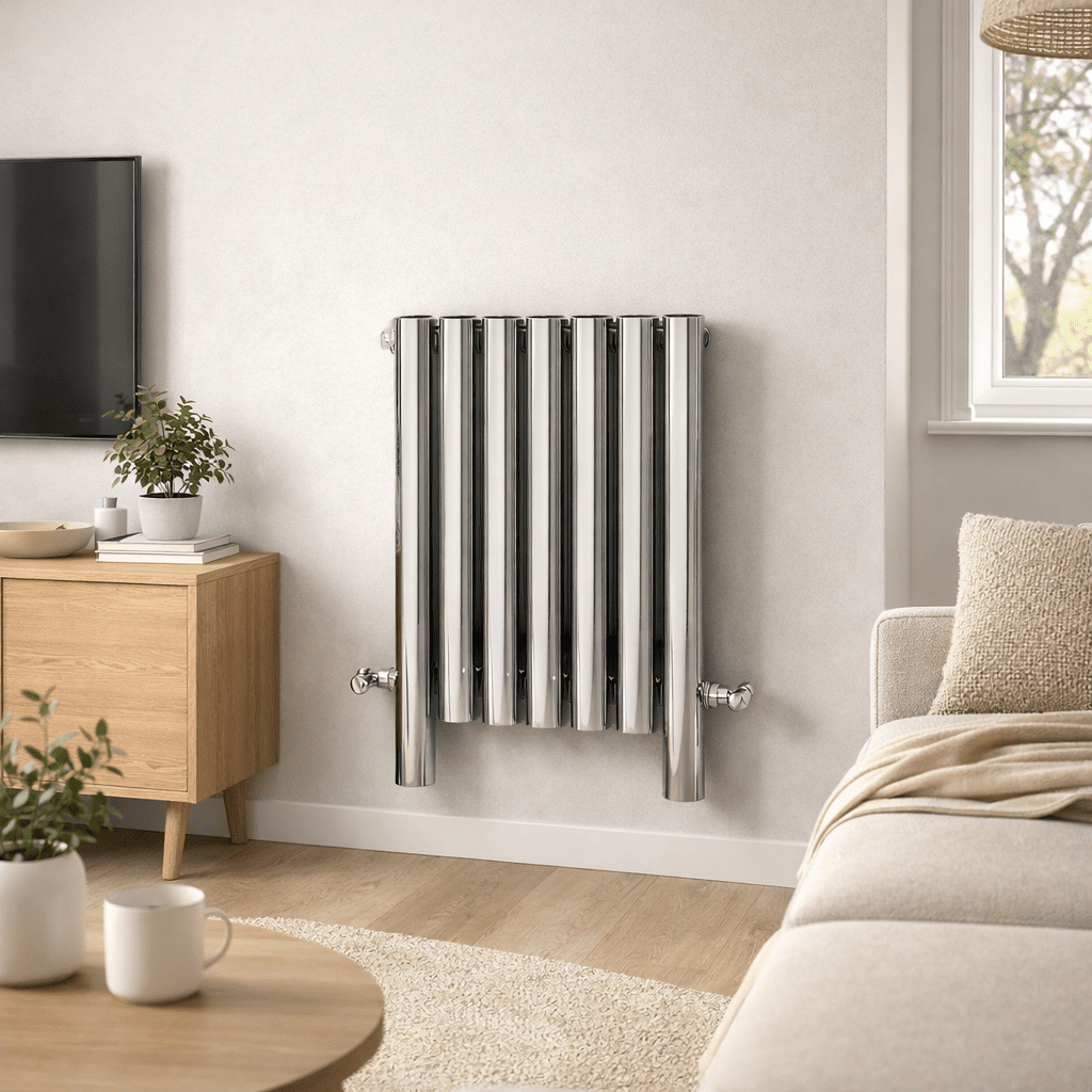 Carisa Mistral F Yatay Paslanmaz Çelik Radyatör Modern Tasarım Ayna Polisaj - carisa