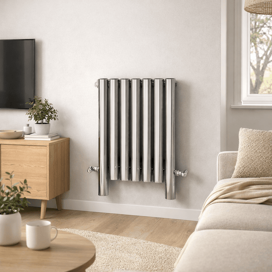 Carisa Mistral F Yatay Paslanmaz Çelik Radyatör Modern Tasarım Ayna Polisaj - carisa