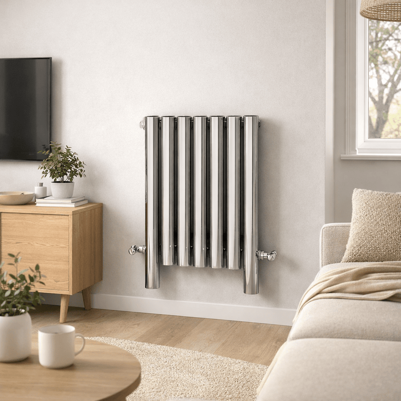 Carisa Mistral F Yatay Paslanmaz Çelik Radyatör Modern Tasarım Ayna Polisaj - carisa