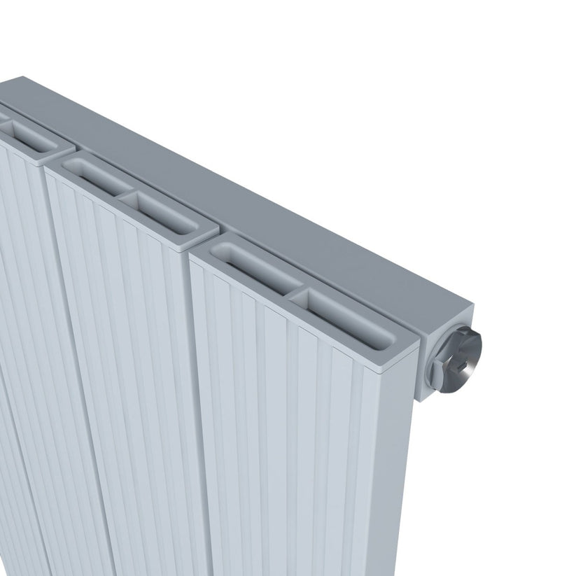 Carisa Monza Dikey Alüminyum Radyatör Modern Tasarım Beyaz - carisa