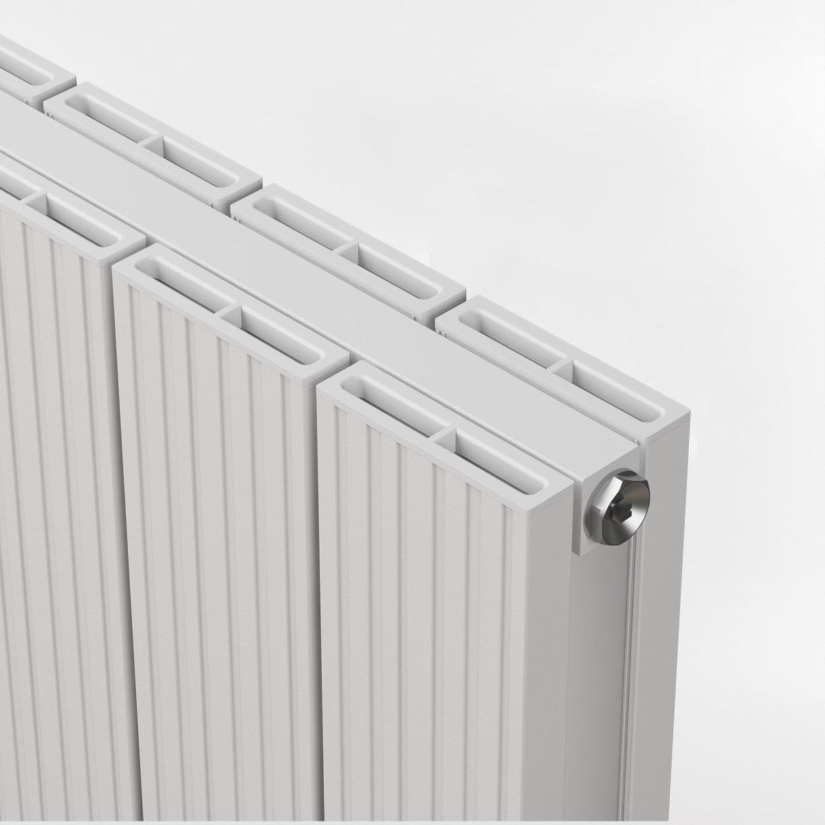 Carisa Monza Double Alüminyum Radyatör Beyaz Standart Bağlantı - carisa