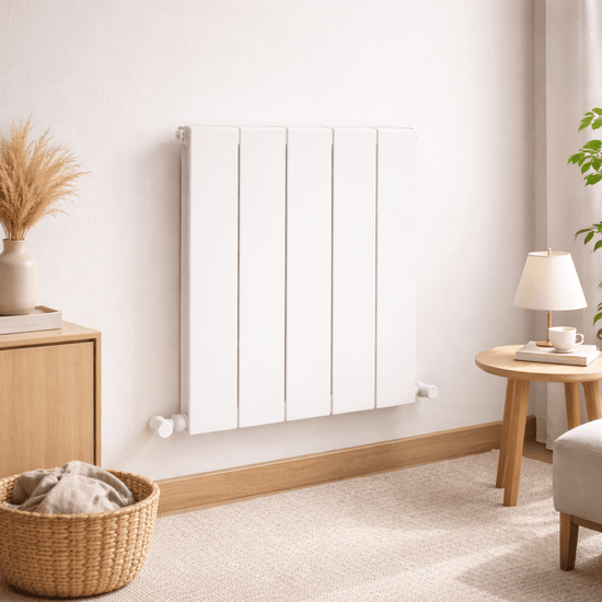 Carisa Moscow Alüminyum Radyatör Beyaz Standart Bağlantı - carisa