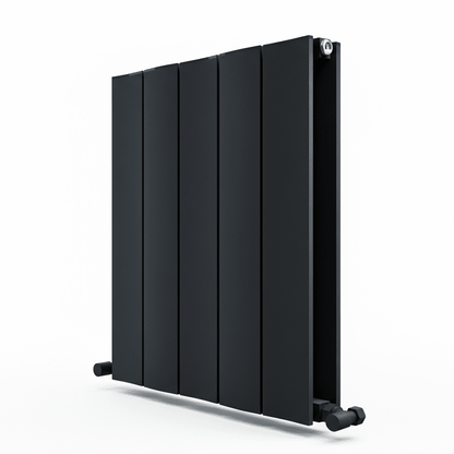 Carisa Moscow Alüminyum Radyatör Siyah Standart Bağlantı - carisa