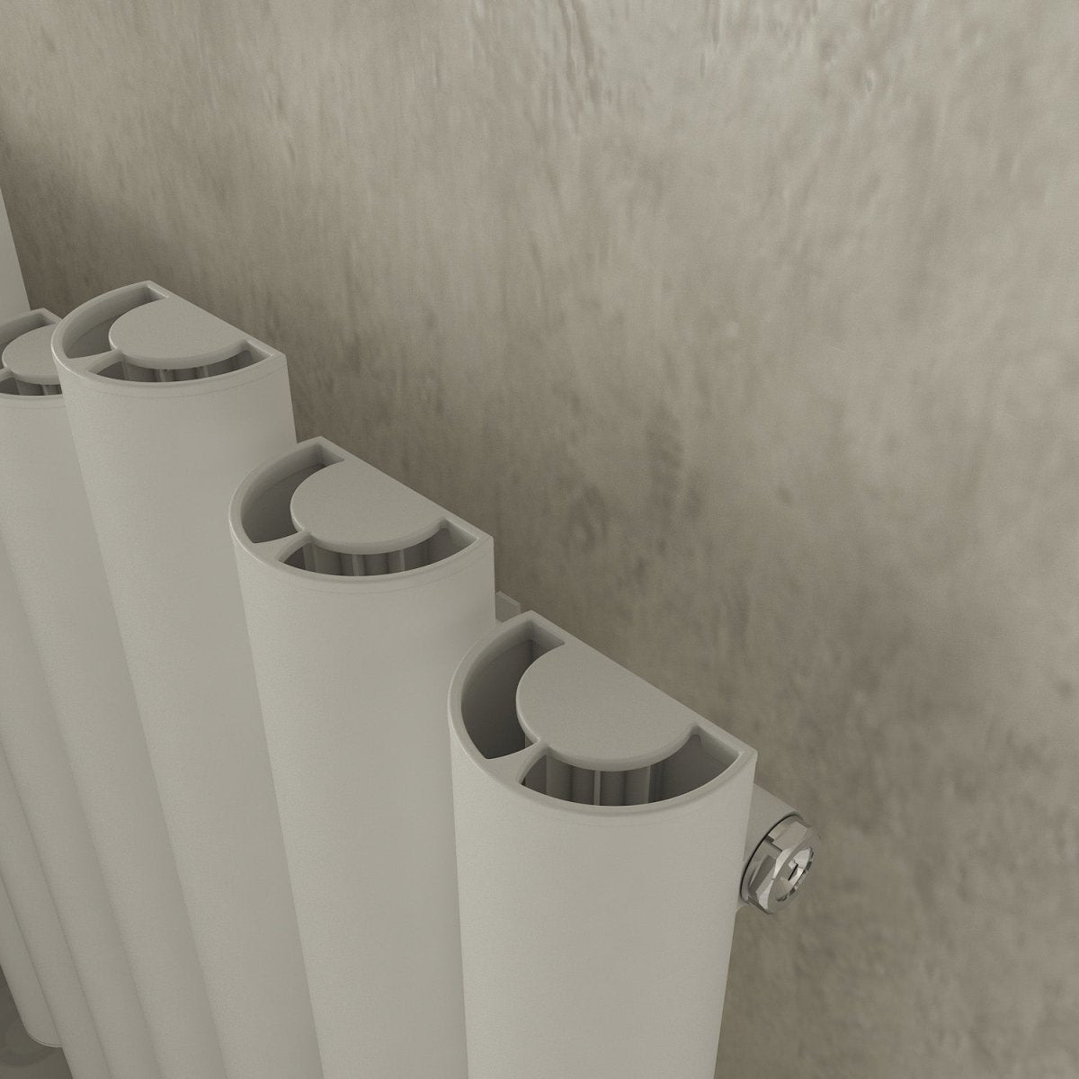 Carisa Motion Dikey Alüminyum Radyatör Modern Tasarım Beyaz - carisa