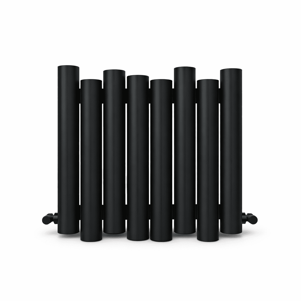 Carisa Motion Yatay Alüminyum Radyatör Modern Tasarım Siyah - carisa