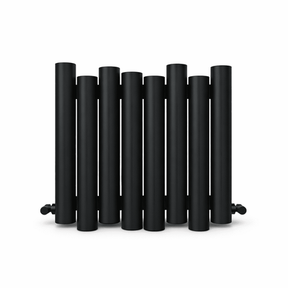 Carisa Motion Yatay Alüminyum Radyatör Modern Tasarım Siyah - carisa