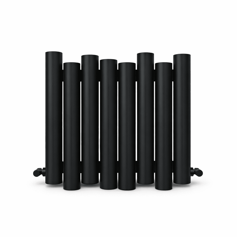 Carisa Motion Yatay Alüminyum Radyatör Modern Tasarım Siyah - carisa