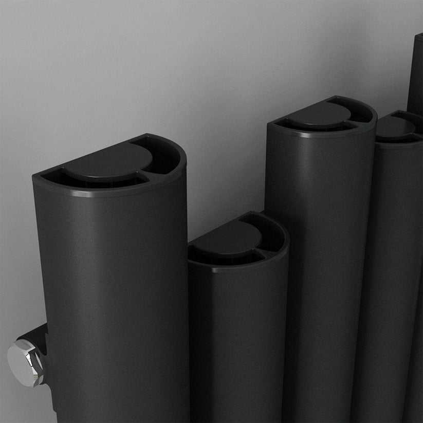 Carisa Motion Yatay Alüminyum Radyatör Modern Tasarım Siyah - carisa