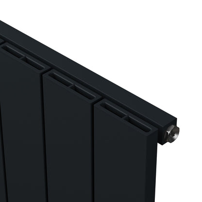 Carisa Nemo Alüminyum Radyatör Siyah Standart Bağlantı - carisa