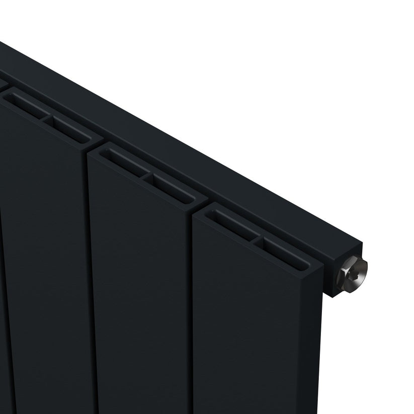 Carisa Nemo Alüminyum Radyatör Siyah Standart Bağlantı - carisa