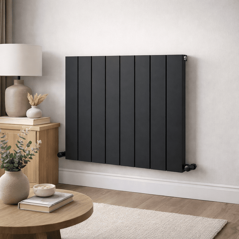 Carisa Nemo Alüminyum Radyatör Antrasit Standart Bağlantı - carisa