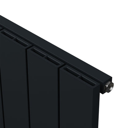 Carisa Nemo Alüminyum Radyatör Antrasit Standart Bağlantı - carisa