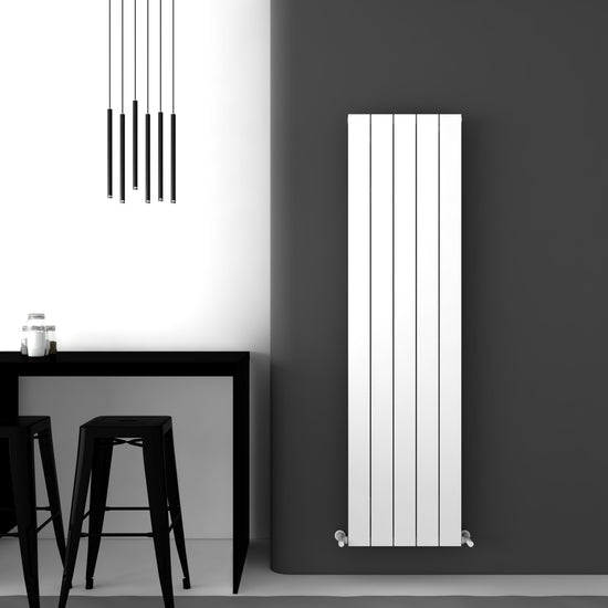 Carisa Nemo Double Alüminyum Radyatör 1000 x 0755 mm 8 Dilim Kırık Beyaz Standart Bağlantı