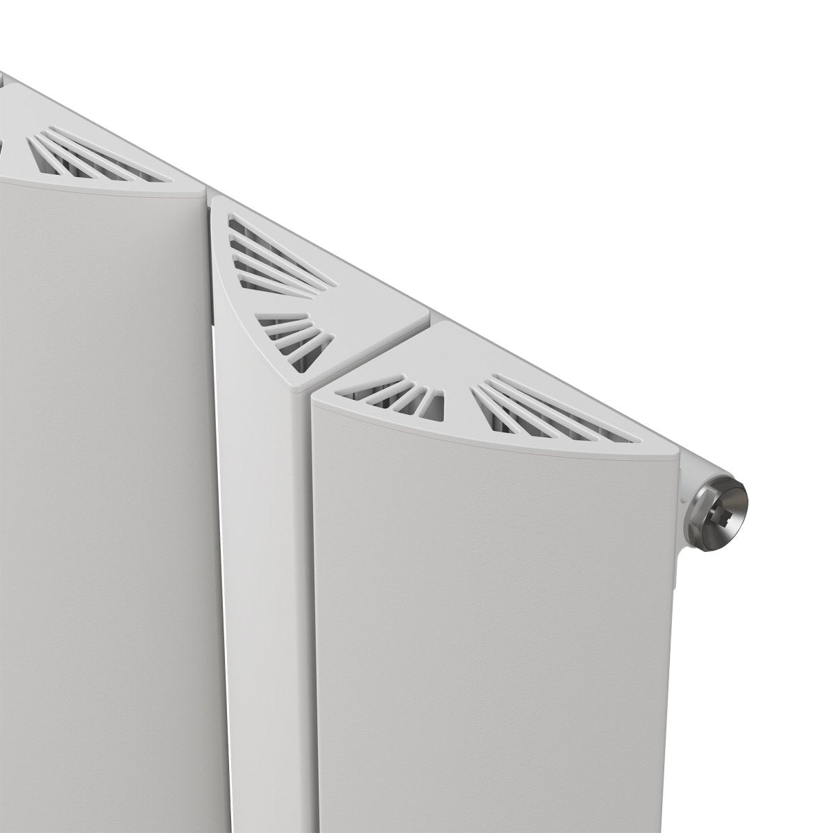 Carisa Nixie Alüminyum Radyatör Beyaz Standart Bağlantı - carisa